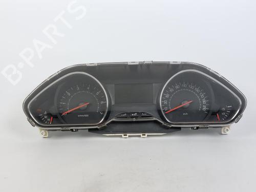 Used Instrument cluster PEUGEOT 208 I (CA_, CC_) 1.4 GPL (95 hp) 23880766