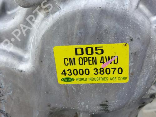 Gearbox HYUNDAI SANTA FÉ II (CM) 2.2 CRDi 4x4 | BP15170903M3 