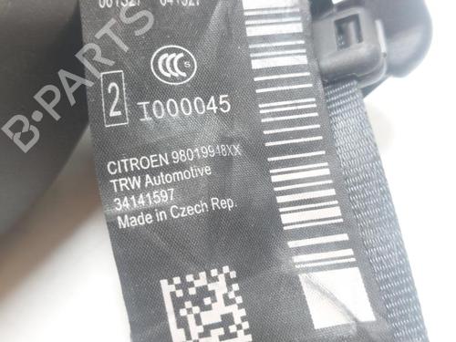 Rear left seatbelt CITROËN C3 II (SC_) 1.0 VTi 68 | BP30454574I29