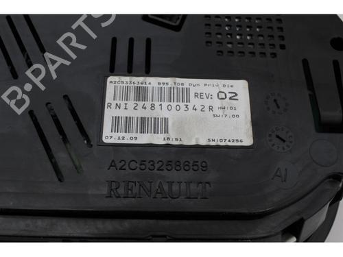 Instrument cluster RENAULT MEGANE III Hatchback (BZ0/1_, B3_) 1.5 dCi (BZ09, BZ0D, BZ1W, BZ29, BZ14) | BP15147400C47 