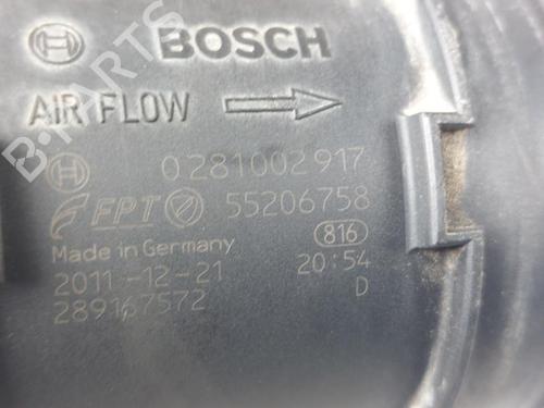 Mass air flow sensor FIAT DOBLO Cargo (263_) 1.6 D Multijet (263WXD1B, 263WXR1B, 263WXX1B, 263ZXD1B,... | BP15164291M95 