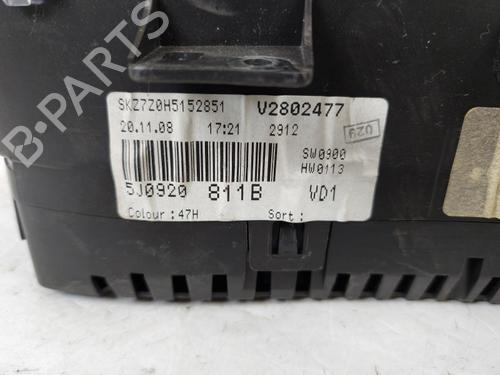 Instrument cluster SKODA FABIA II (542) 1.4 | BP15158750C47 