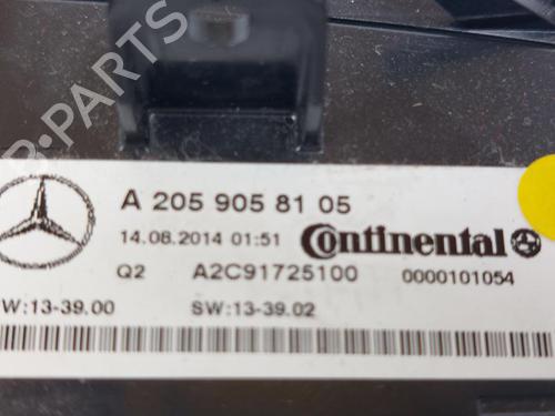 Climate control MERCEDES-BENZ C-CLASS T-Model (S205) C 220 BlueTEC / d (205.204) | BP15162179I5 