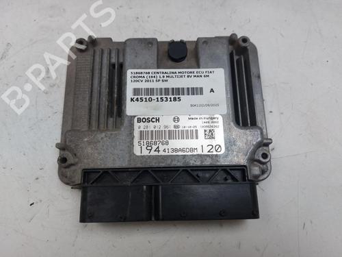Used Engine control unit (ECU) FIAT CROMA (194_) 1.9 D Multijet (194AXB1B) (120 hp) 28487783