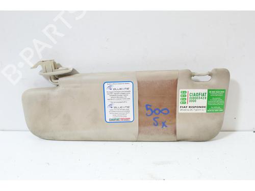 Used Left sun visor FIAT 500 (312_) 1.3 D Multijet (312AXB1A) (75 hp) 23879737