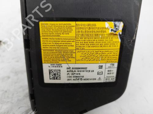 Left seat airbag CHEVROLET CRUZE (J300) 1.6 | BP19411313C13 