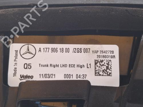 Right taillight MERCEDES-BENZ A-CLASS (W177) A 250 e (177.086) | BP37757402C35 - Image 7