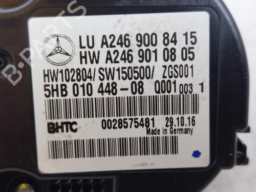 Climate control MERCEDES-BENZ A-CLASS (W176) A 200 CDI / d (176.008) | BP21083348I5 