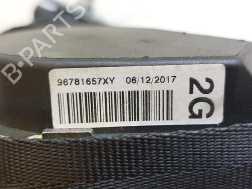 Rear left seatbelt PEUGEOT 2008 I (CU_) 1.2 THP 110 / PureTech 110 | BP28529128I29