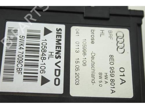 Left rear window motor AUDI A4 B6 (8E2) 1.6 | BP15143829E23 - Image 3