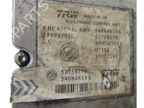 ABS pump LANCIA YPSILON (843_) 1.3 D Multijet (843.AXF11, 843.AXF1A, 843.AXM11,... | BP15140685M43 