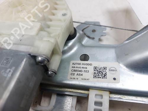 Rudehejsemekanisme Højre bagtil NISSAN QASHQAI II (J11, J11_) 1.3 DIG-T | BP29583983C25 