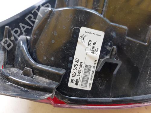 Left taillight PEUGEOT 208 I (CA_, CC_) 1.5 BlueHDI 100 | BP26672074C34