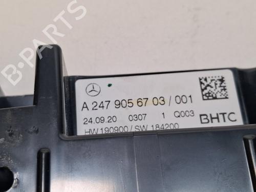 Climate control MERCEDES-BENZ A-CLASS (W177) A 200 d (177.012) | BP38558132I5 - Image 5