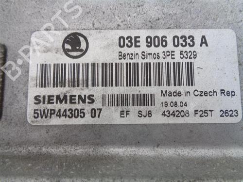 Engine control unit (ECU) SKODA FABIA I Combi (6Y5) 1.2 | BP15140358M57