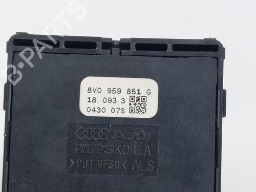 Left front window switch AUDI A3 Sportback (8VA, 8VF) 1.4 TFSI g-tron | BP22754272I27 