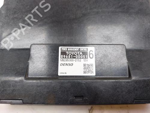 Fuse box TOYOTA YARIS (_P13_) 1.5 Hybrid (NHP130_, NHP130) | BP27443036E1