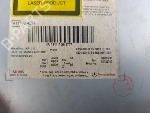 Radio VW CRAFTER 30-50 Van (2E_) 2.0 TDI | BP15157853E6