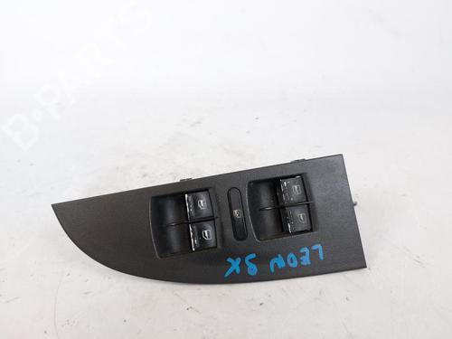 Used Left front window switch SEAT LEON (1P1) 1.4 16V (86 hp) 22754101