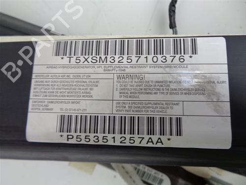 Left curtain airbag DODGE CALIBER 2.0 CRD | BP15140062C11