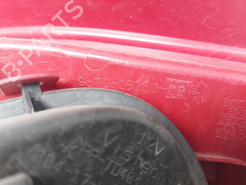 Left taillight PEUGEOT 208 I (CA_, CC_) 1.2 VTI 82 | BP29448090C34 