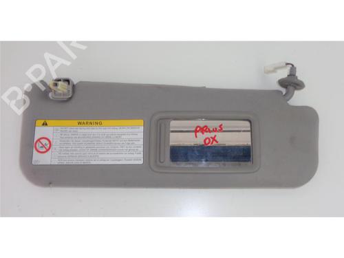 Used Right sun visor TOYOTA PRIUS Liftback (_W2_) 1.5 Hybrid (NHW20_, NHW20R) (112 hp) 15140049
