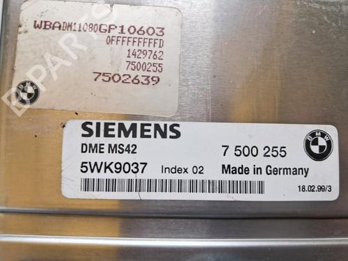 Engine control unit (ECU) BMW 5 (E39) 520 i | BP36618074M57 - Image 5