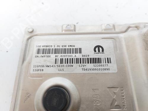 Engine control unit (ECU) FIAT 500 (312_) 1.0 Mild Hybrid (312.AYD1B) | BP18907152M57 