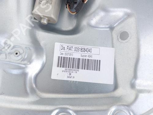 Front left window mechanism FIAT IDEA (350_) 1.4 16V | BP29448161C22 