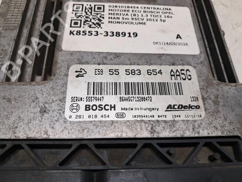 Engine control unit (ECU) OPEL MERIVA B MPV (S10) 1.3 CDTI (75) | BP39135921M57 - Image 6