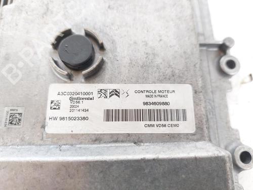 Engine control unit (ECU) PEUGEOT 208 II (UB_, UP_, UW_, UJ_) 1.2 PureTech 100 | BP23066578M57 