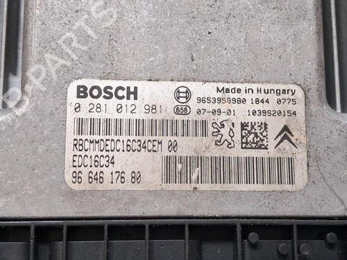 Engine control unit (ECU) CITROËN C4 Picasso I MPV (UD_) 1.6 HDi | BP33840237M57 - Image 5
