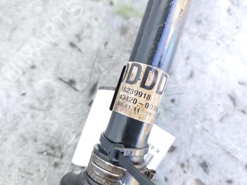 Left front driveshaft TOYOTA YARIS (_P13_) 1.0 (KSP130_, KSP130) | BP29824243M38 