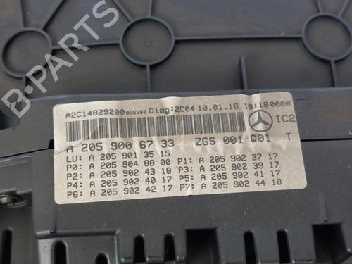 Instrument cluster MERCEDES-BENZ C-CLASS Convertible (A205) C 250 d (205.408) | BP17206491C47 