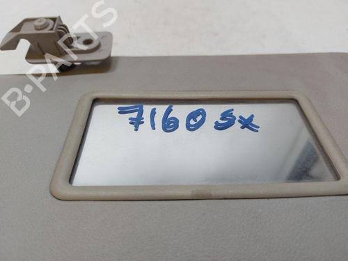 Left sun visor FIAT PANDA (169_) 1.2 (169.AXB11, 169.AXB1A) | BP33904645I1 - Image 2