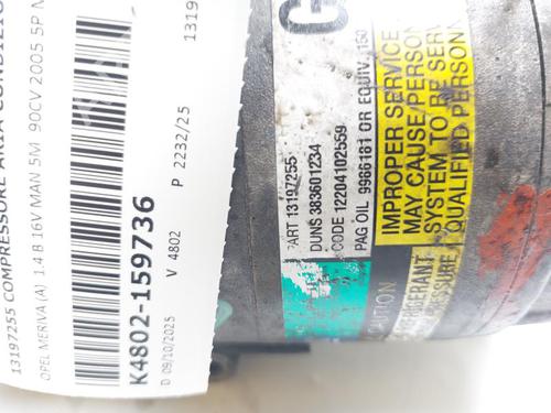 AC compressor OPEL MERIVA A MPV (X03) 1.4 16V Twinport LPG (E75) | BP29519500M34 