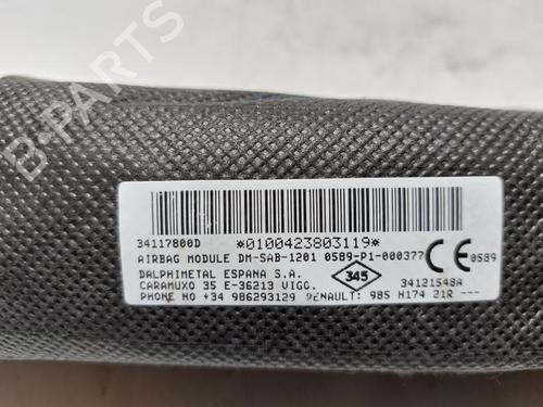 Left seat airbag DACIA DUSTER (HS_) 1.5 dCi | BP30802444C13