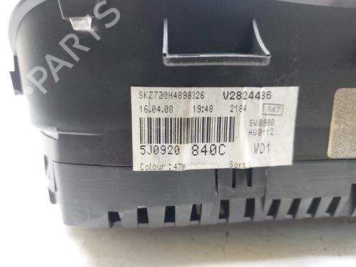 Instrument cluster SKODA ROOMSTER (5J7) 1.4 TDI | BP29390736C47 