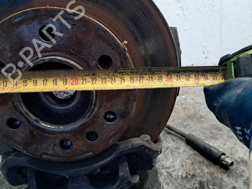 Left front steering knuckle MERCEDES-BENZ SPRINTER 3,5-t Platform/Chassis (B907, B910) 314 CDI (910.131, 910.133, 910.030) | BP33198066M25 - Image 2