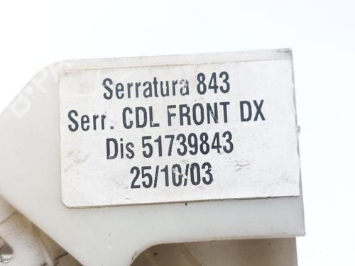 Høyre foran lås LANCIA YPSILON (843_) 1.2 (843.AXA1A) | BP30478445C97