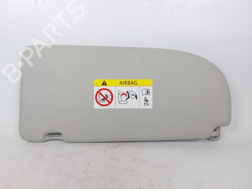 Used Right sun visor Right sun visor 17206921 17206921