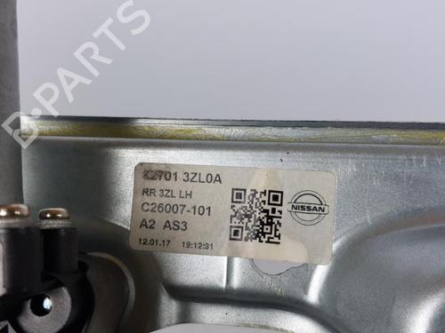 Left rear window motor NISSAN PULSAR Hatchback (C13) 1.5 dCi | BP15160942E23