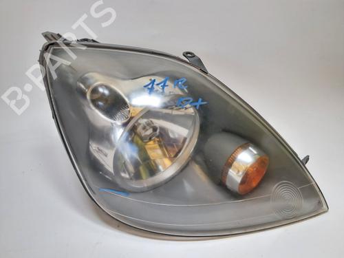 Used Right headlight Right headlight FORD FIESTA V (JH_, JD_) 1.4 TDCi (68 hp) 36381146 36381146