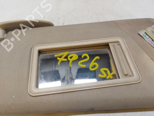 Left sun visor FIAT GRANDE PUNTO (199_) 1.3 D Multijet (199.AXD11, 199.AXD1A, 199.AXD1B,... | BP37020109I1 - Image 2