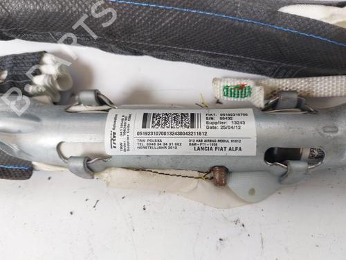 Right curtain airbag FIAT 500 (312_) 1.3 D Multijet (312AXE1A) | BP23881294C12
