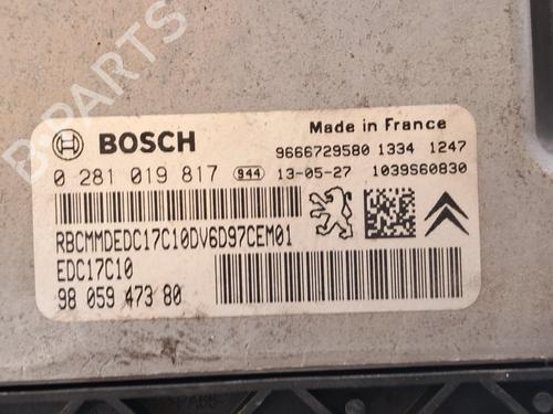 Engine control unit (ECU) PEUGEOT PARTNER Tepee 1.6 HDi 90 | BP37020014M57 - Image 5