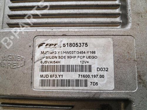 Engine control unit (ECU) LANCIA YPSILON (843_) 1.3 D Multijet (843.AXE11, 843.AXE1A) | BP33571809M57  - Image 5