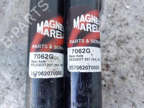 Right rear shock absorber PEUGEOT 207 (WA_, WC_) 1.4 16V | BP28012715M19 