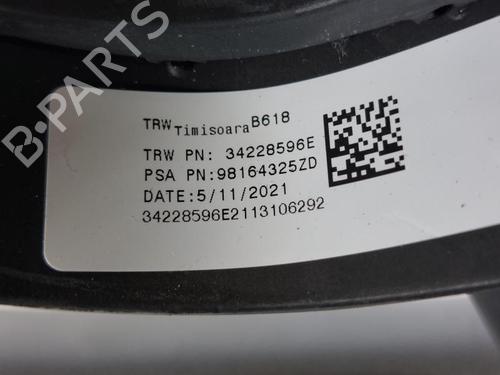 Steering wheel PEUGEOT 208 I (CA_, CC_) 1.5 BlueHDI 100 | BP21603307C49 