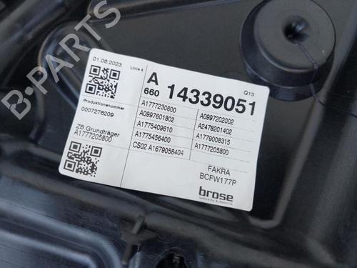 Front right window mechanism MERCEDES-BENZ A-CLASS (W177) A 180 d (177.010) | BP28618681C23 - Image 4